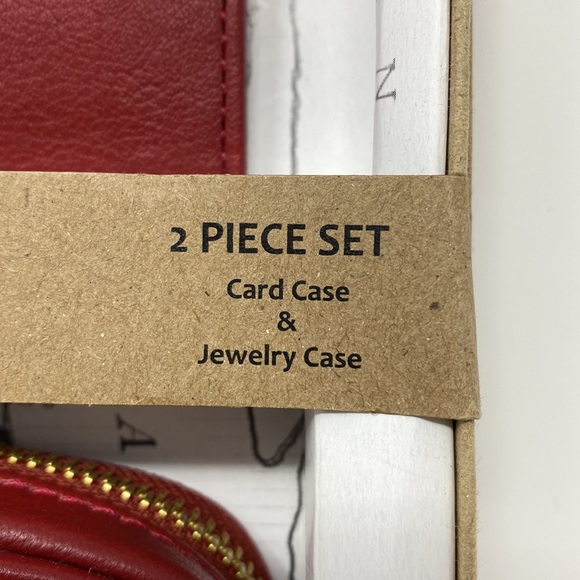 NWT Margot New York Leather Jewelry and Credit Card Case Julia and Joyce - Picture 3 of 6